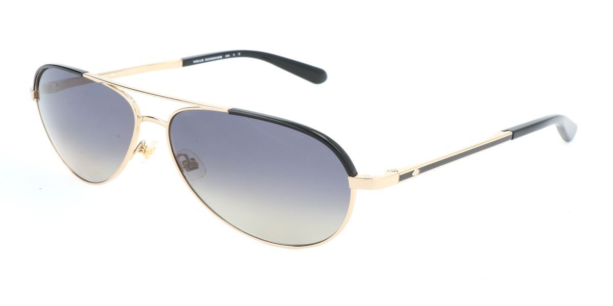 Kate Spade Amarissa/S RHL Sunglasses in Gold Black | SmartBuyGlasses USA