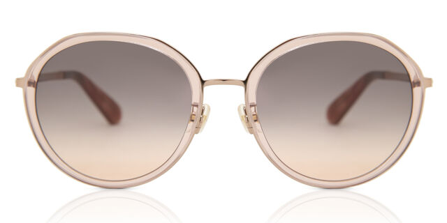 KATE SPADE-ALAINA/F/S 035J/FF Transparent Pink Gray Gradient Sunglasses Kate Spade Alaina/F/S 035J Pink / Ff Gray Shded  main image 4