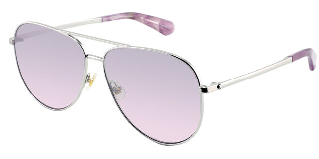 Kate Spade Isla/G/S B3V/E8 Pilot Silver Sunglasses  display picture 3