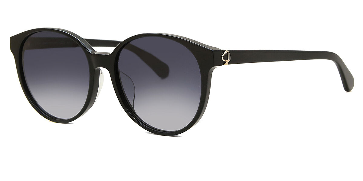 Kate Spade ELIZA/F/Sサングラス　ケース付き Eliza/F/S Asian Fit sunglasses Shiny Black | SmartBuyGlasses US