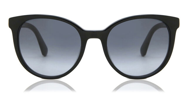 Kate Spade Melanie/S 807/9O Oval Shiny Black Sunglasses  display picture 1