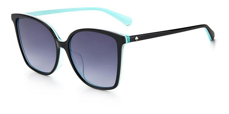 Kate Spade Brigitte/F/S Asian Fit 807/9O Sunglasses Black | SmartBuyGlasses  UK