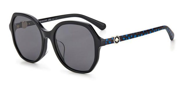 NEW KATE SPADE LOURDES/F/S 3H2 BLACK GREY POLARIZED AUTHENTIC SUNGLASSES JAYDA/G/S main image 4