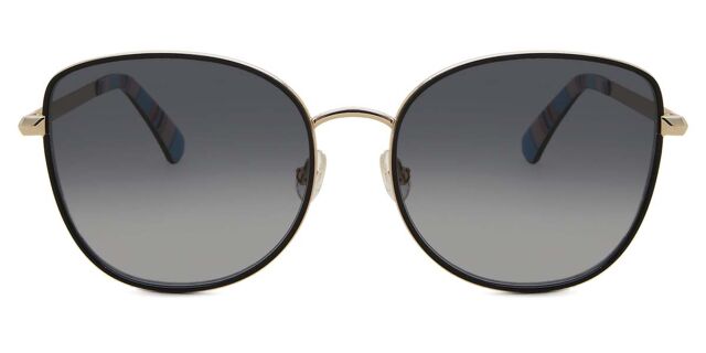 Kate Spade Maryam/G/S J5G/9O Square Gold Black Sunglasses  display picture 3