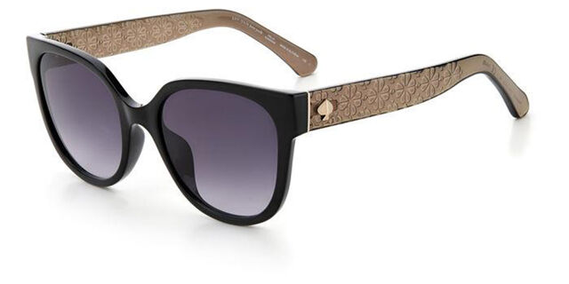 Kate Spade Ryleigh/G/S 807/9O Square Black Sunglasses  display picture 2