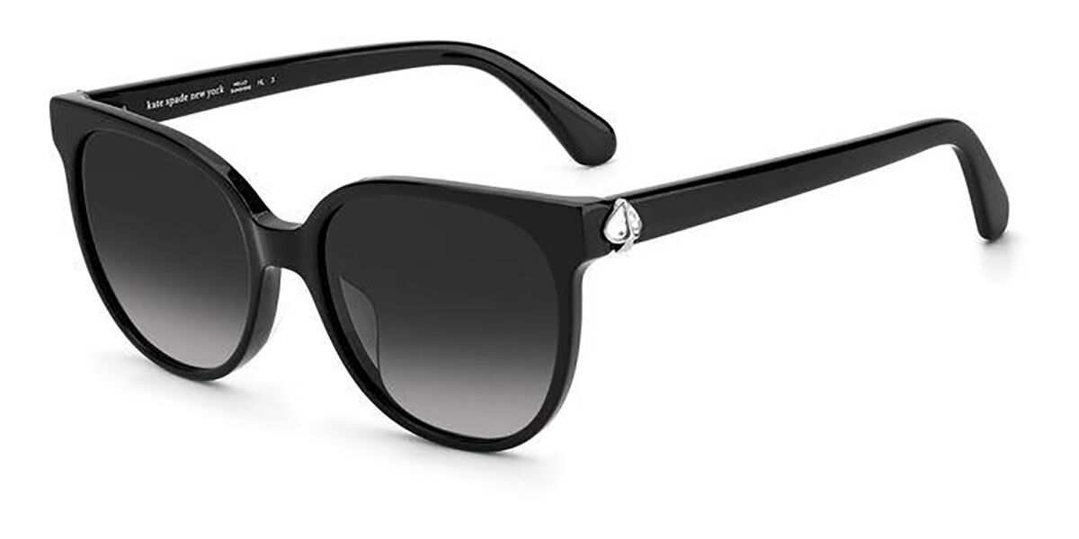 Kate Spade Geralyn/S 807/9O Sunglasses Black | VisionDirect Australia