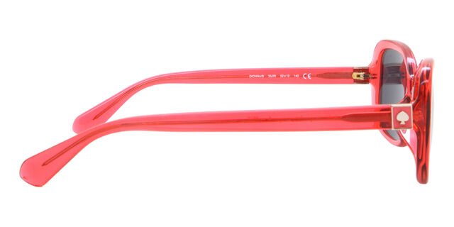 EUC Kate Spade DIONNA/S 35JIR RED/PINK Women’s Sunglasses KATE SPADE DIONNA/S 35JIR CRYSTAL PINK Sunglasses 52-19-140M  main image 3
