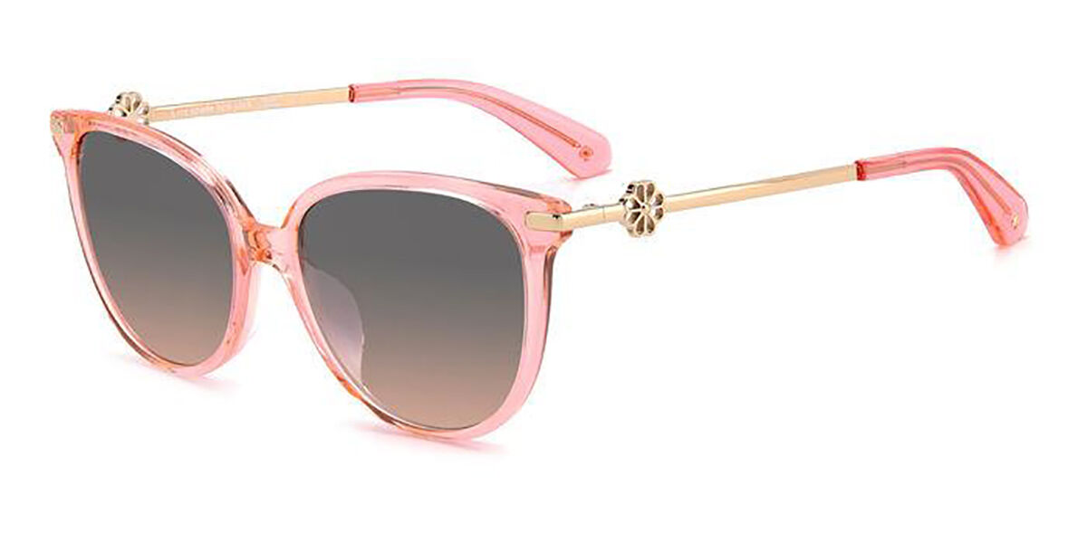 Kate Spade Kristina/G/S 35J/FF Sunglasses in Transparent Pink |  SmartBuyGlasses USA