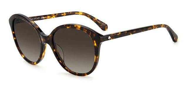 Kate Spade Bria/G/S 086/HA Oval Tortoise Sunglasses 