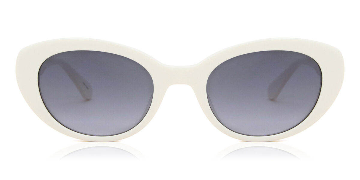 Photos - Sunglasses Kate Spade Crystal/S VK6/9O Women’s  White Size 51 
