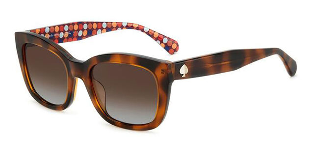 Kate Spade Tammy/S 086/LA Square Dark Tortoise Sunglasses 