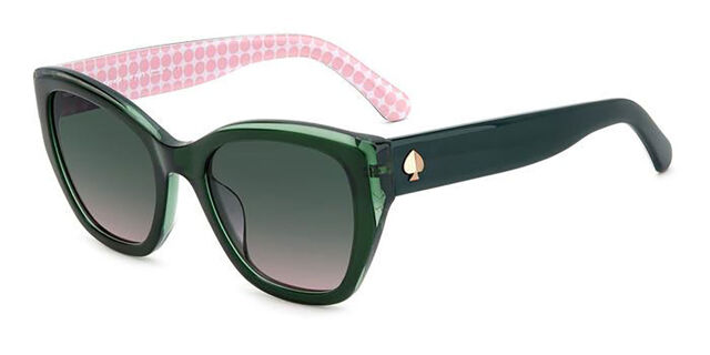 Kate Spade Yolanda/S 1ED/JP Cat Eye Transparent Green  display picture 3