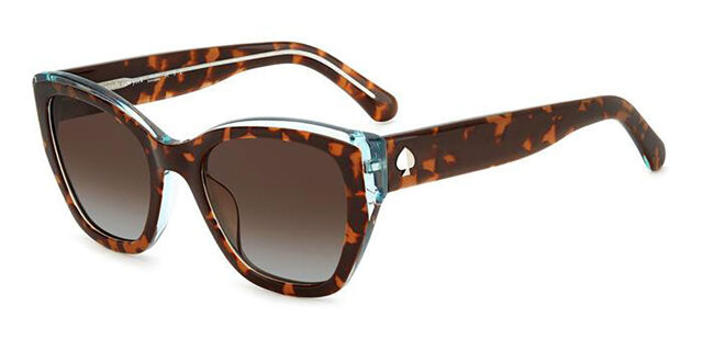 Kate Spade Yolanda/S 086/LA Cat Eye Tortoise Green  display picture 1