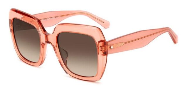 Kate Spade Naomi/S 733/HA Square Transparent Peach Pink  display picture 1