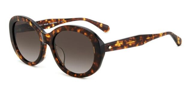 Kate Spade Avah/F/S Asian Fit 086/HA Oval Dark Tortoise  display picture 3