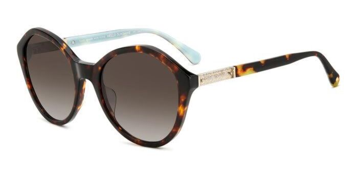 Kate Spade Designer Geralyn/S Tortoise Shell Prescription Rx Sunglasses Kate Spade Geralyn/S Brown/Tortoise Prescription Sunglasses main image 4