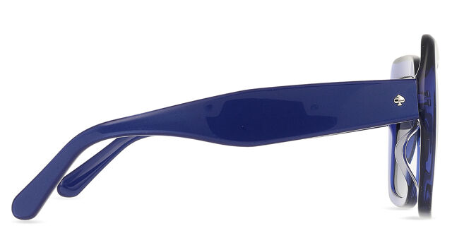 Kate Spade Naomi/S PJP/9O Square Transparent Blue Sunglasses  display picture 1
