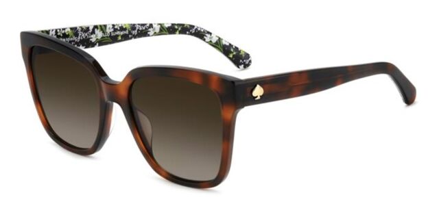 Kate Spade Kiya/S Tortoise Shell Sunglasses Kate Spade Kiya/S Plastic Womens Cat-Eye Sunglasses Havana  main image 4