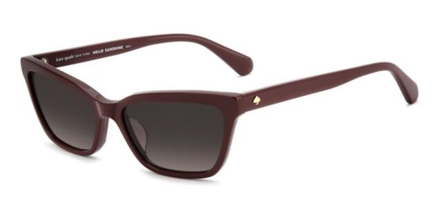 Kate Spade KS Aisha 2/S 6K3/HA Cat Eye Burgundy Sunglasses  display picture 1