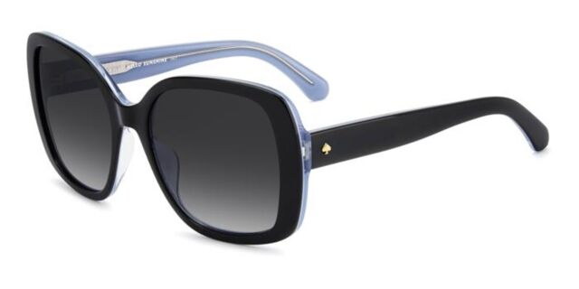 Kate Spade WENONA/G/S Blue Sunglasses Kate Spade Wenona/G/S Asian Fit PJP/98 Square Transparent  main image 2