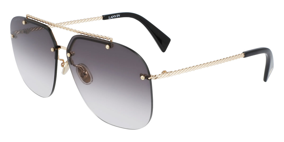 LOUIS VUITTON The Party Aviator Sunglasses Black