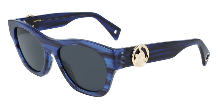 Lanvin LNV604S 272 Oval Havana Sunglasses | SmartBuyGlasses US display picture 2