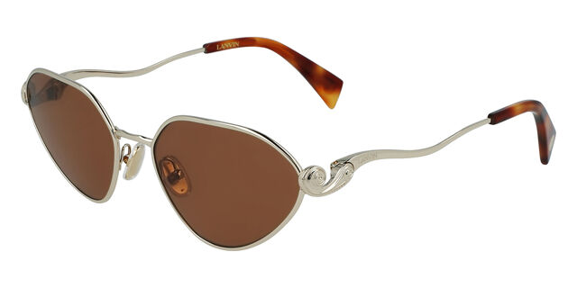 Lanvin Metal Sunglasses Lanvin LNV104S 050 Rectangle Grey Sunglasses  main image 4