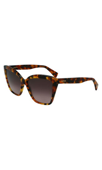 Lunettes De Soleil Lanvin LNV113S - Monture Argentée / Verres Gradient Bleu - Taille 61/13/145 - Homme - Neuves