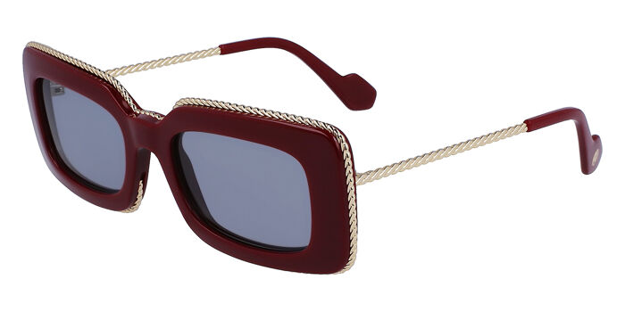 Lanvin Sunglasses 100% Authentic Lanvin LNV128S 770 Pilot Gold Sunglasses | SmartBuyGlasses US main image 2