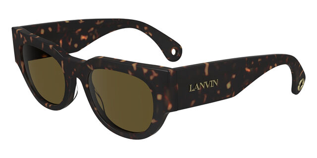 Lanvin LNV670S 234 Oval Dark Tortoise Sunglasses  display picture 1