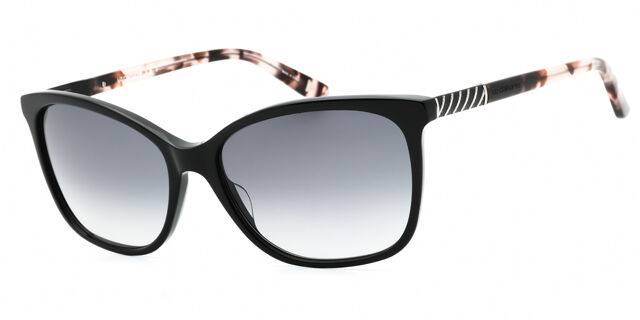 Liz Claiborne L 578/S 0807 9O Square Black Sunglasses  display picture 1