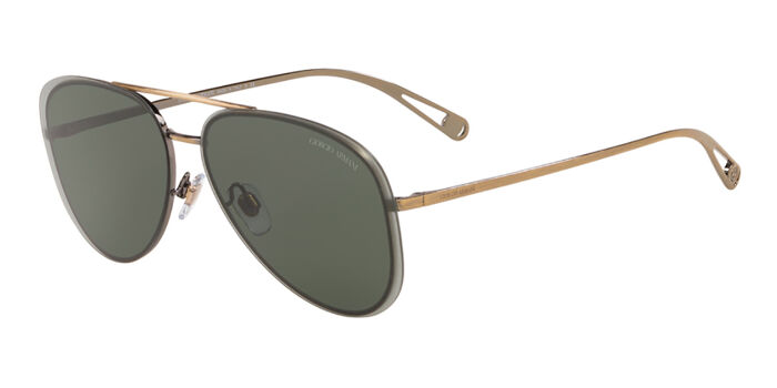 Giorgio Armani AR6084 30114Z Pilot Bronze Brown lentes de  display picture 3