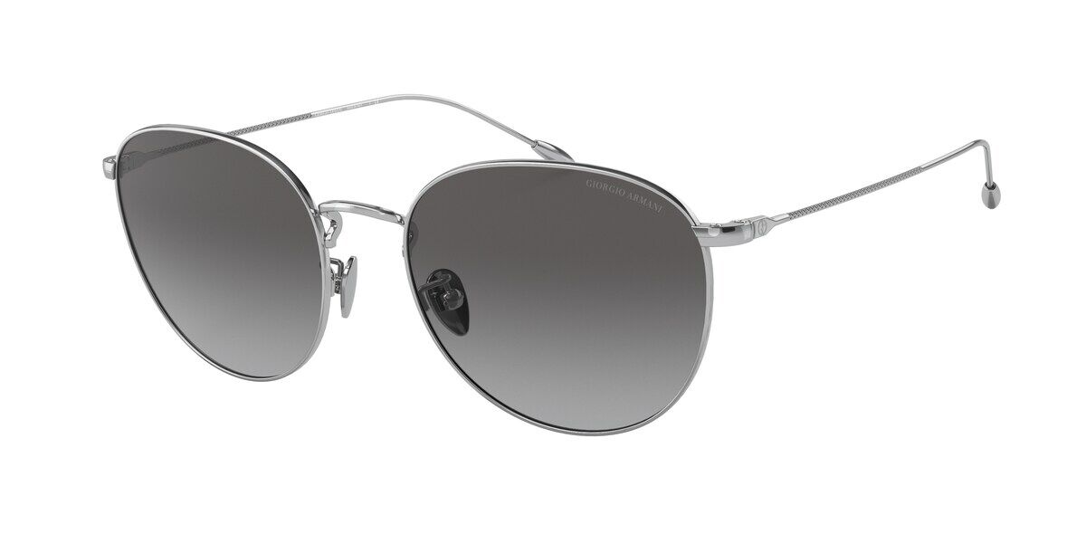 Recensie defect zelf Giorgio Armani AR6114 301511 Sunglasses in Silver | SmartBuyGlasses USA