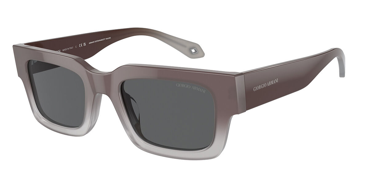 Giorgio Armani AR8184U Asian Fit 5980B1 Transparent Faded Brown