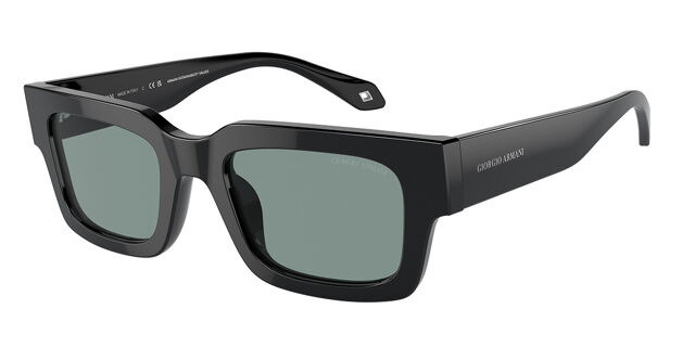 Giorgio Armani AR8184U 587556 Rectangle Black Sunglasses  display picture 1
