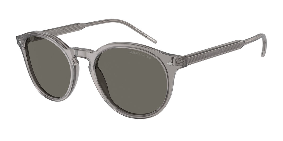 Giorgio Armani AR8211F Asian Fit 6070R5 Men's Sunglasses Grey Size 54