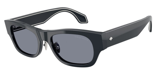 Giorgio Armani AR8224 615719 Square Icon Blue Sunglasses  display picture 1