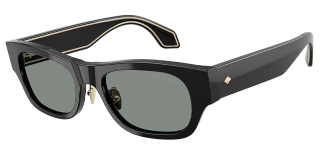 Giorgio Armani AR8224 500111 Square Black Sunglasses  display picture 1