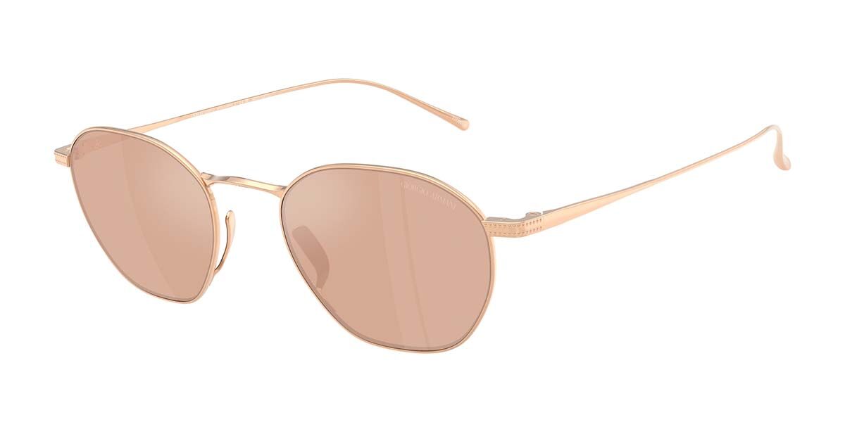 Image of Giorgio Armani AR6160T 301103 Óculos de Sol Masculino Dourados BRLPT