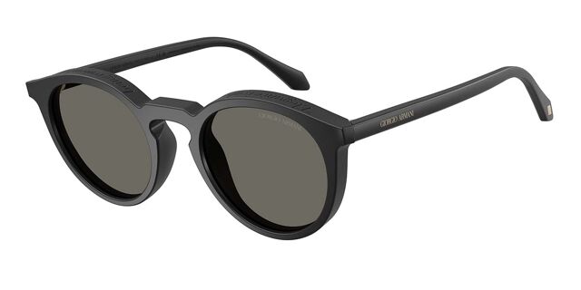 Giorgio Armani AR8230U 5875R5 Oval Matte Black Sunglasses  display picture 1