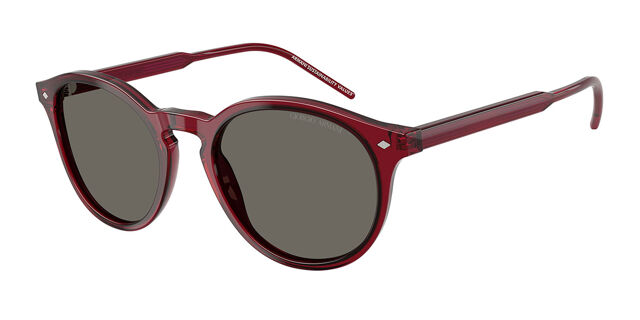 Giorgio Armani AR8211 6344R5 Oval Transparent Burgundy  display picture 2