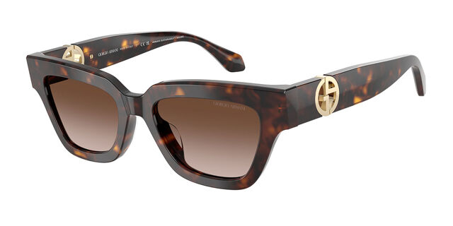 Giorgio Armani AR8246U 587913 Cat Eye Tortoise Sunglasses  display picture 3