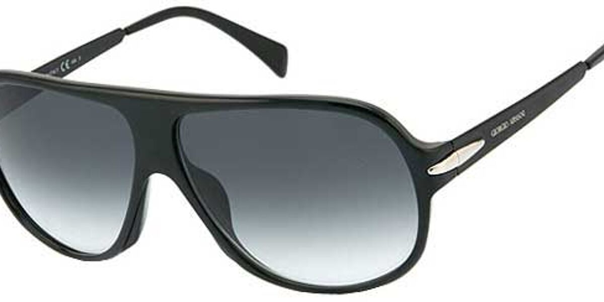 Giorgio Armani GA 746/S AQM/JJ Sunglasses in Black | SmartBuyGlasses USA