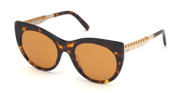 TODS TO0256 52E Cat Eye Dark Havana Sunglasses | Vision  display picture 2