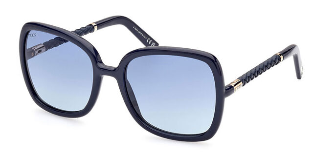 TODS TO0351 90W Butterfly Light Blue Sunglasses  display picture 1