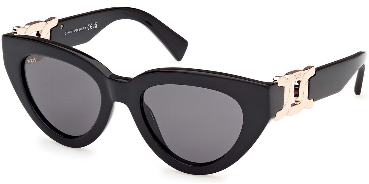 Tods shops Cat eye Sunglasses Black