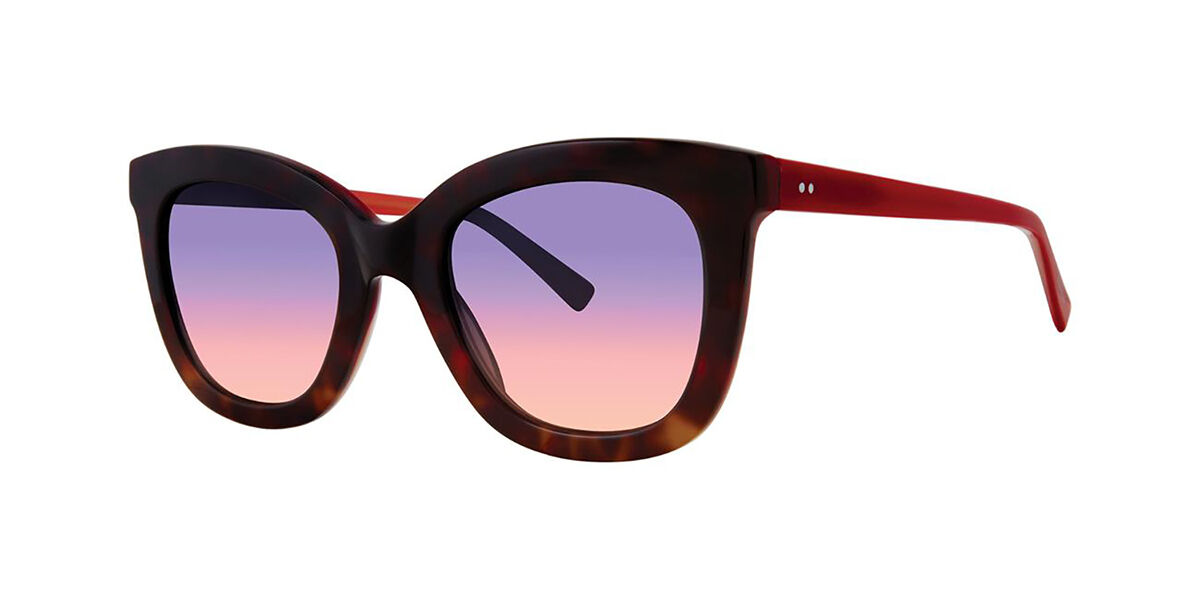 Vera Wang Sunglasses V486 Scarlet Tortoise