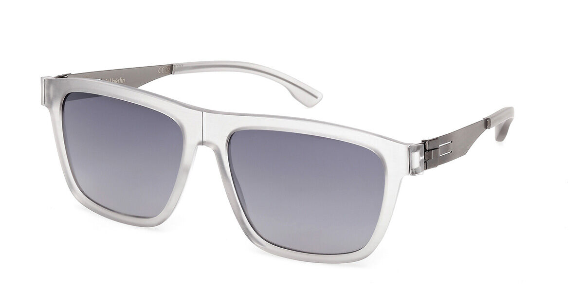 Image of Ic! Berlin IC0057 Zeta 20B Óculos de Sol Masculino Cinzas BRLPT