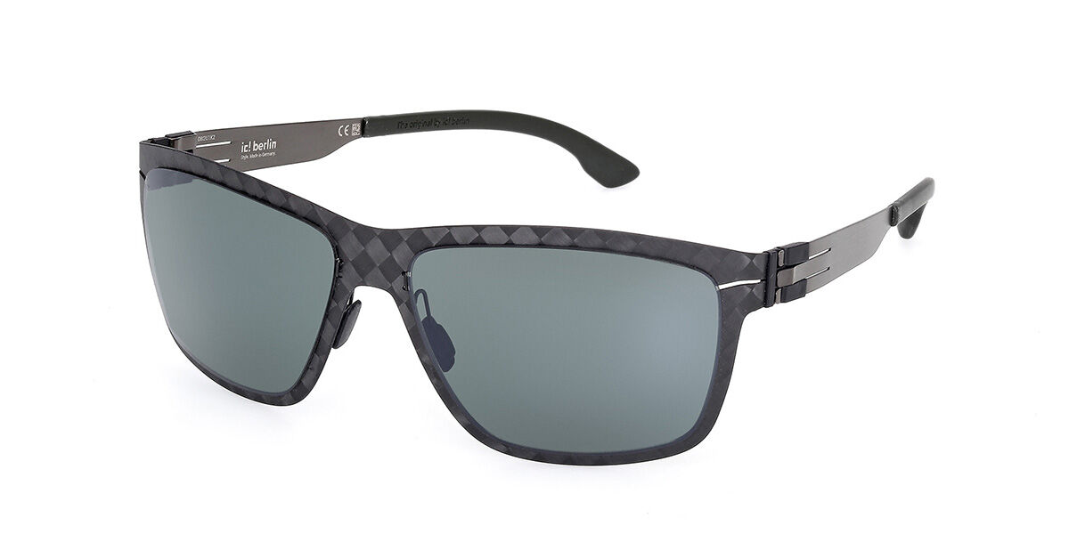 Image of Ic! Berlin IC0058 FLXS06 Polarized 02R Gafas de Sol para Hombre Negras ESP