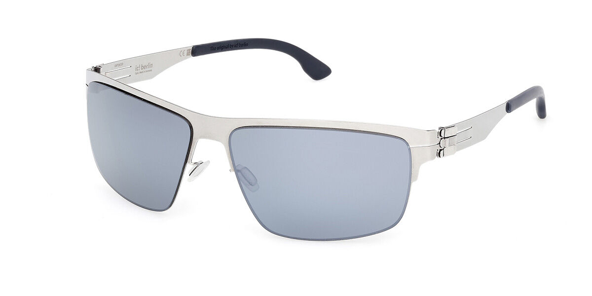 Image of Ic! Berlin IC0061 Nate Polarized 20D Óculos de Sol Masculino Cinzas BRLPT